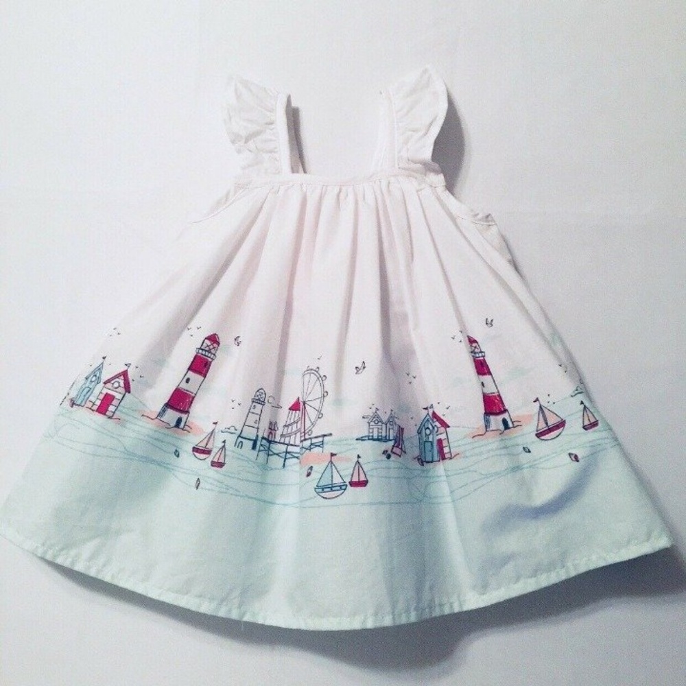 NWT Baby Girl Dress 3-6 Months Cotton